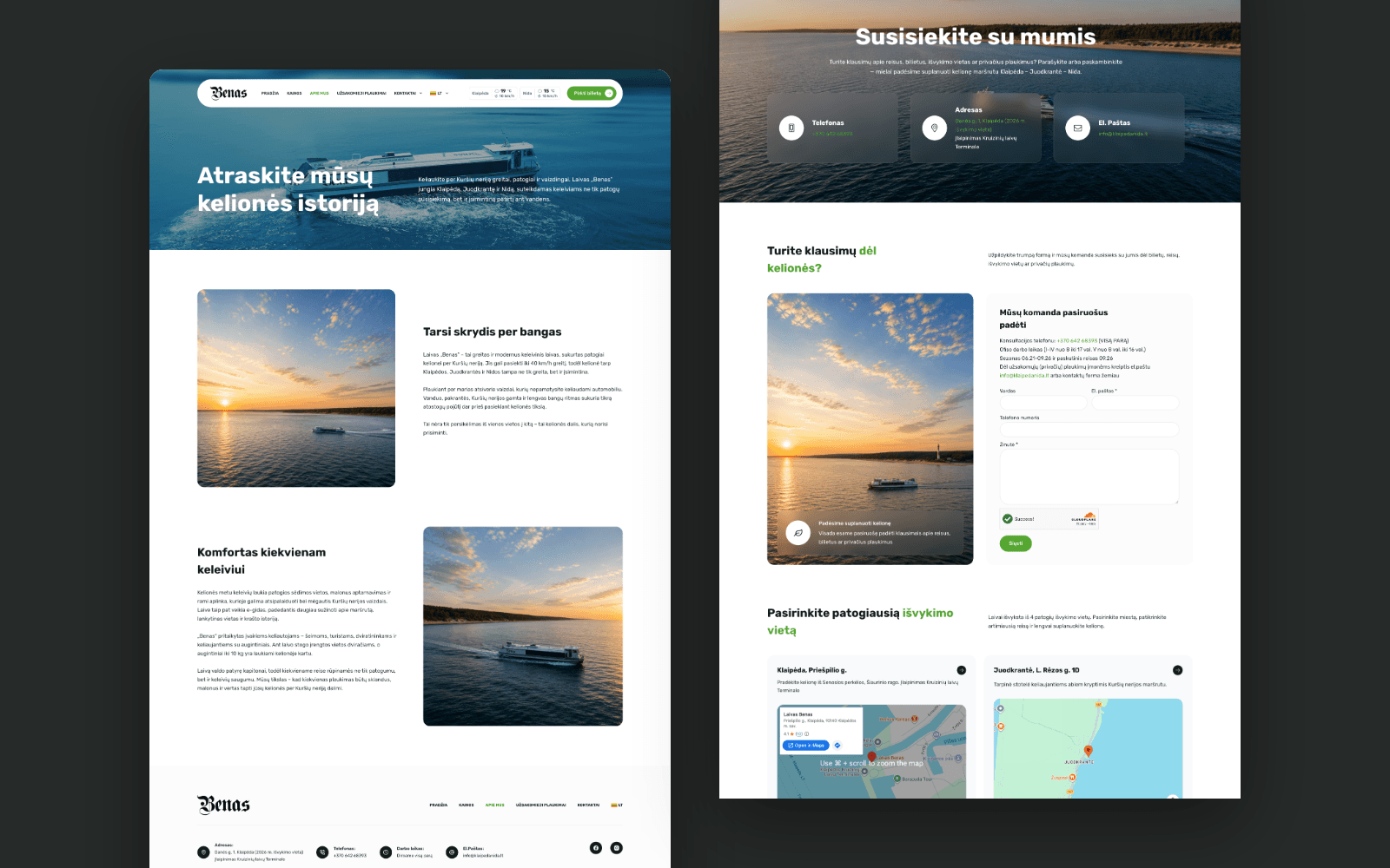 KlaipėdaNida – about and contact